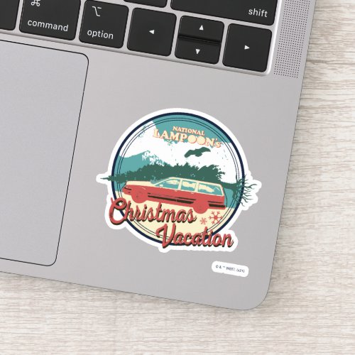 National Lampoons Christmas Vacation Badge Sticker