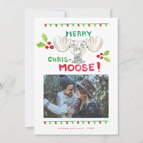 National Lampoons Merry Chris_Moose _ Photo Invitation