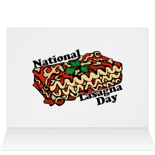 National Lasagna Day (Inside Horizontal (Top))