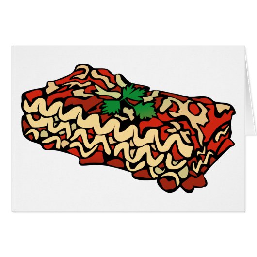 National Lasagna Day Cards (Front Horizontal)