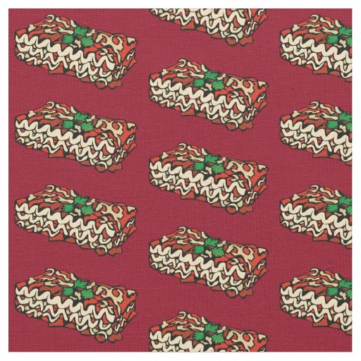 National Lasagna Day Fabric