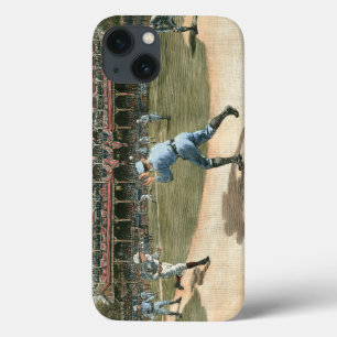 National League Baseball Game 1886 iPhone 13 Case