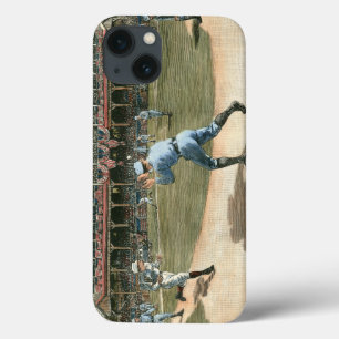 National League Baseball Game 1886 iPhone 13 Case