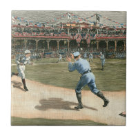 National League Baseball Game 1886