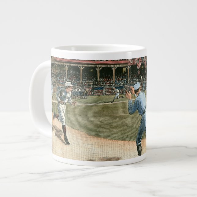 National League Baseball Game 1886 Giant Coffee Mug (Front Left)