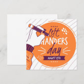 National Left Handers Day (Front/Back)