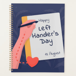 National Left Handers Day Planner