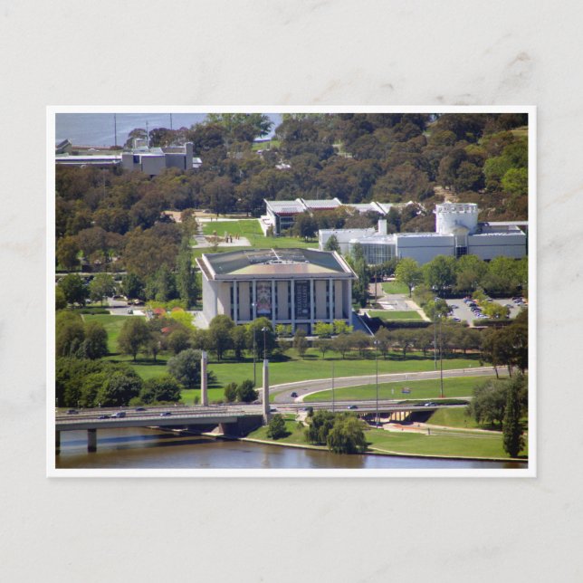 national library australia postcard (Front)