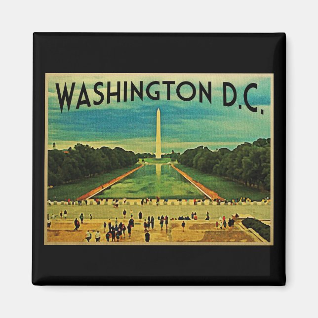 National Mall Washington D.C. Magnet (Front)