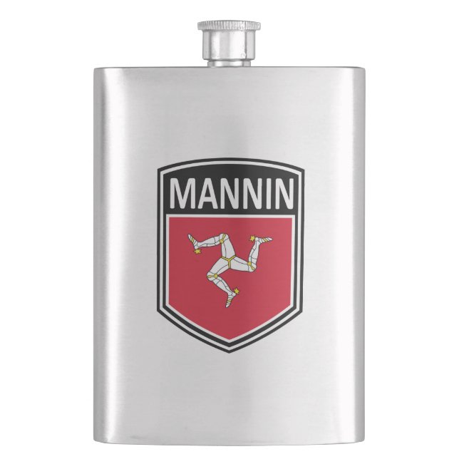National - Mannin Flask (Front)