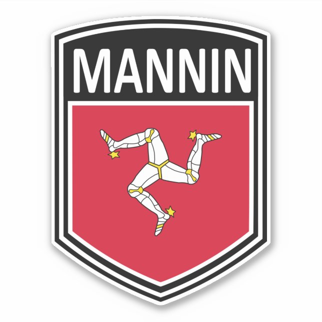 National - Mannin Sticker (Front)