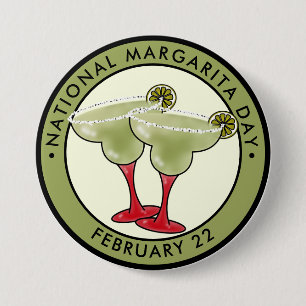 National Margarita Day Button