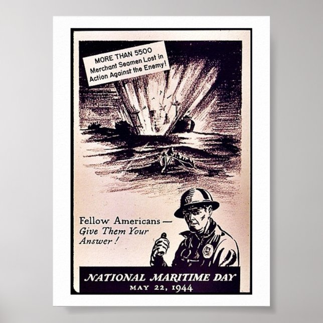 National Maritime Day Poster (Front)