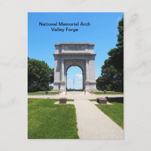 National Memorial Arch Postcard