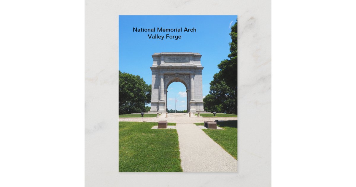 National Memorial Arch Postcard | Zazzle