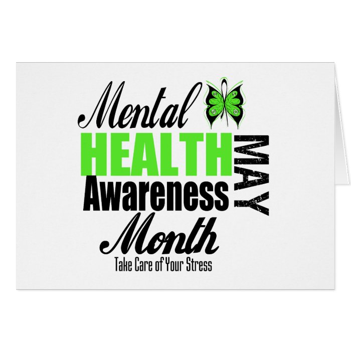 National Mental Health Awareness Month Greeting Cards