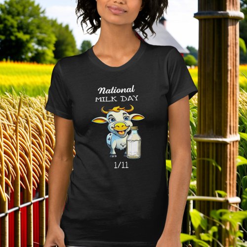 National Milk Day January 11th T_Shirt