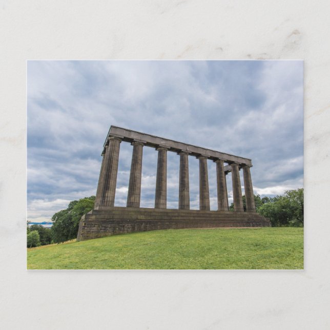 National Monument of Scotland, Edinburgh Postcard (Front)