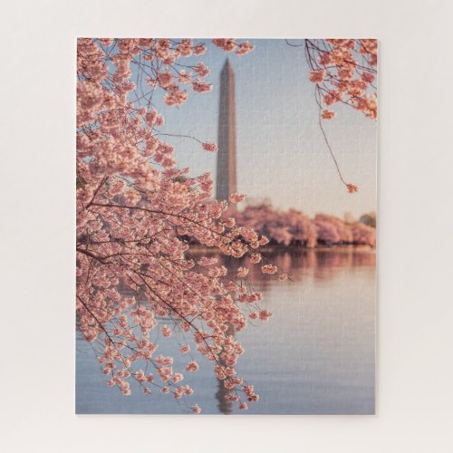 National Monument Spring Sunrise Jigsaw Puzzle