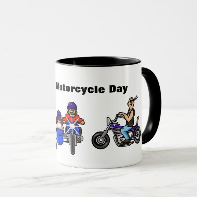 National Motorcycle Day Mug (Front Right)