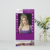 NATIONAL MRS PAGEANTS AUTOGRAPH CARD (Standing Front)