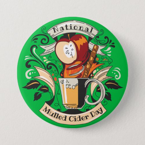 National Mulled Cider Day Button
