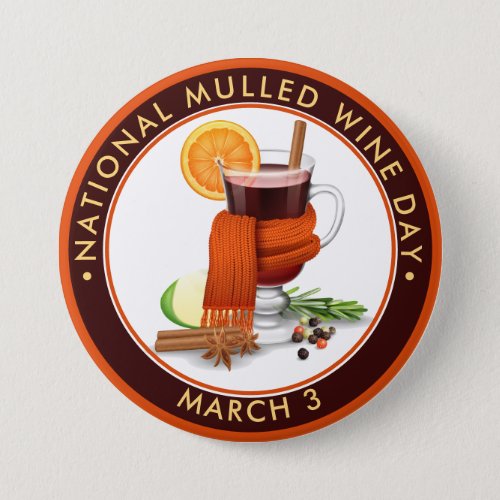 National Mulled Wine Day Button