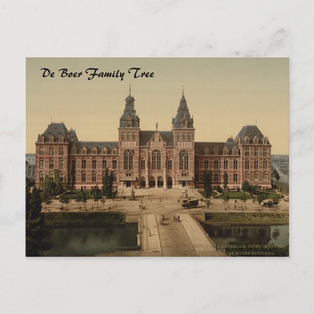 National Museum, Amsterdam, Netherlands Postcard (Front)
