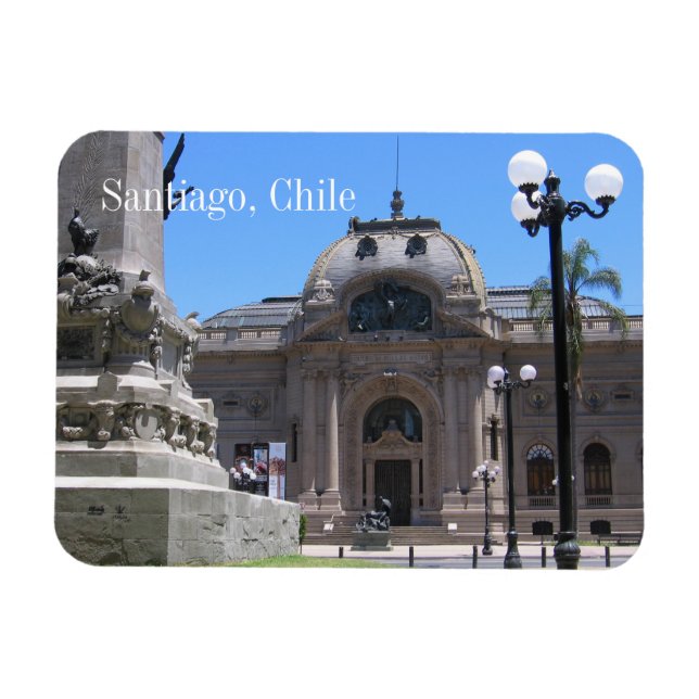 National Museum of Fine Arts, Santiago, Chile Magnet (Horizontal)