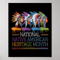 National Native American Heritage Month Heart
