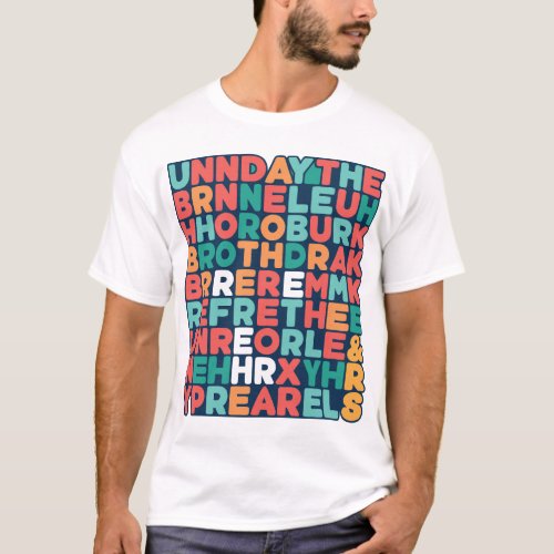 National No Rhyme Nor Reason Day T_Shirt