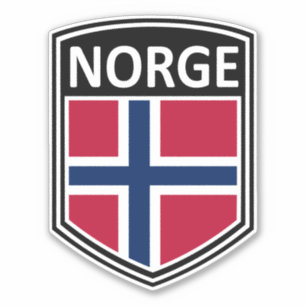 National - Norge Sticker