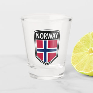 National - Norway Shot Glass