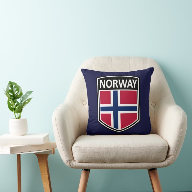 National - Norway Throw Pillow (Chair)