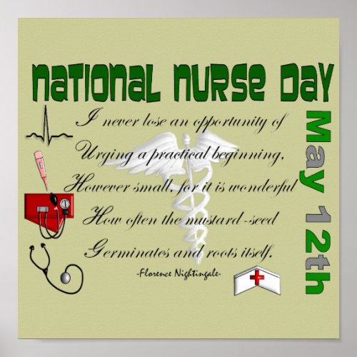 National Nurse Day Poster __