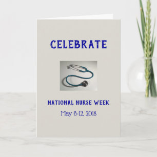 National Nurse Week 2018 Letterpress Thank You Card
