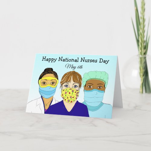 National Nurses Day May 6th Card