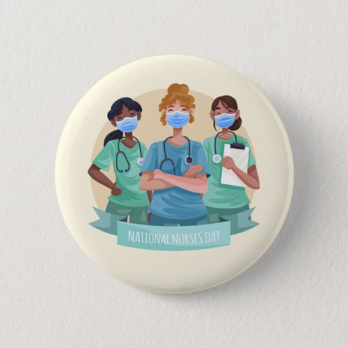National Nurses Day   Nurse Appreciation Week  Button