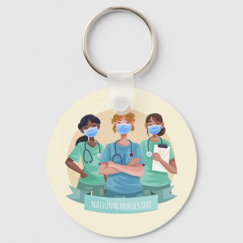 National Nurses Day  Nurse Appreciation Week  Keychain