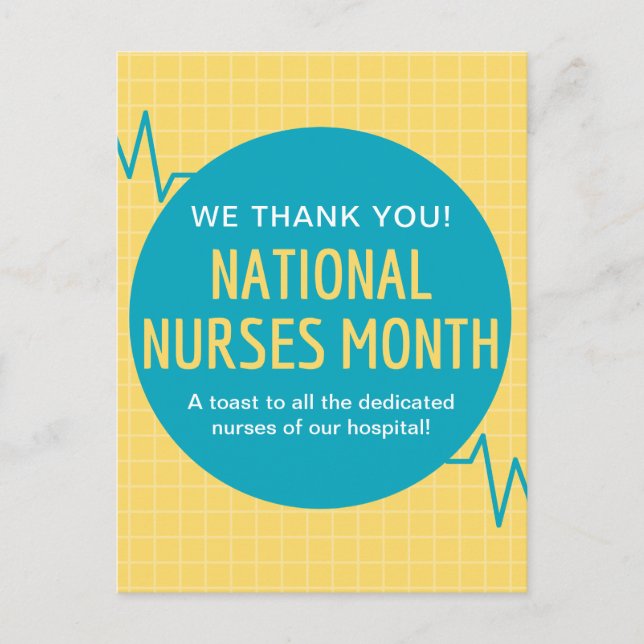 National Nurses Month Postcard (Front)