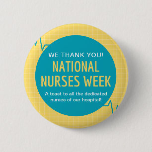National Nurses Week Button