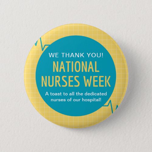 National Nurses Week Button