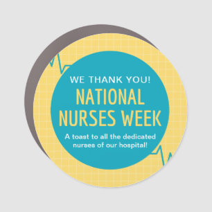 National Nurses Week Car Magnet