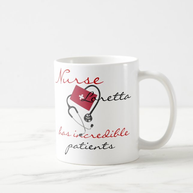 NATIONAL NURSES' WEEK PERSONALIZE GIFTS COFFEE MUG (Right)