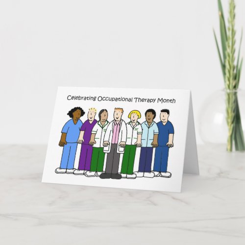 National Occupational Therapy Month Card