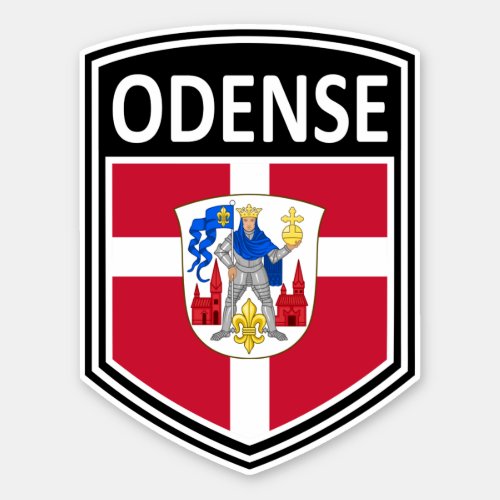 National _ Odense Denmark Sticker