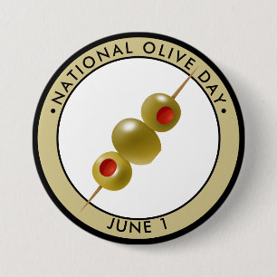 National Olive Day Button