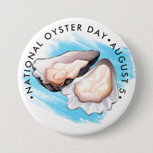 National Oyster Day Button