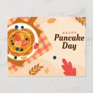 National Pancake Day Postcard