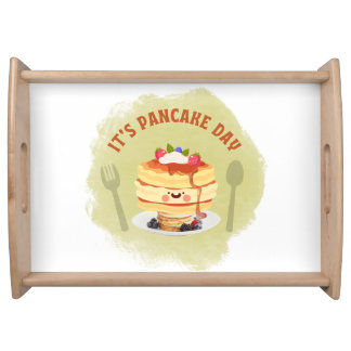 National Pancake Day Serving Tray